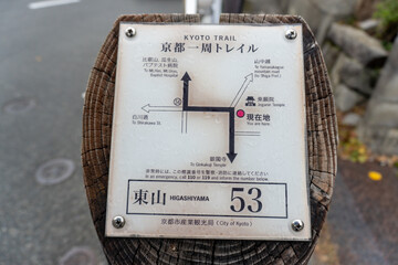 Kyoto Trail and surrounding area scenery
