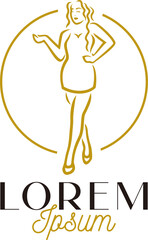 Luxury Woman Fashion Logo Template Vol. 9