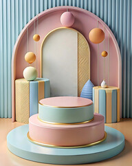 Cute Podium