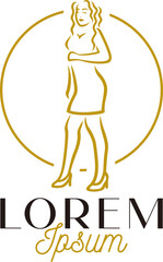 Luxury Woman Fashion Logo Template Vol. 10