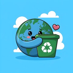 Fototapeta premium recycling waste products, photos of recycling, recycling images, wallpaper background