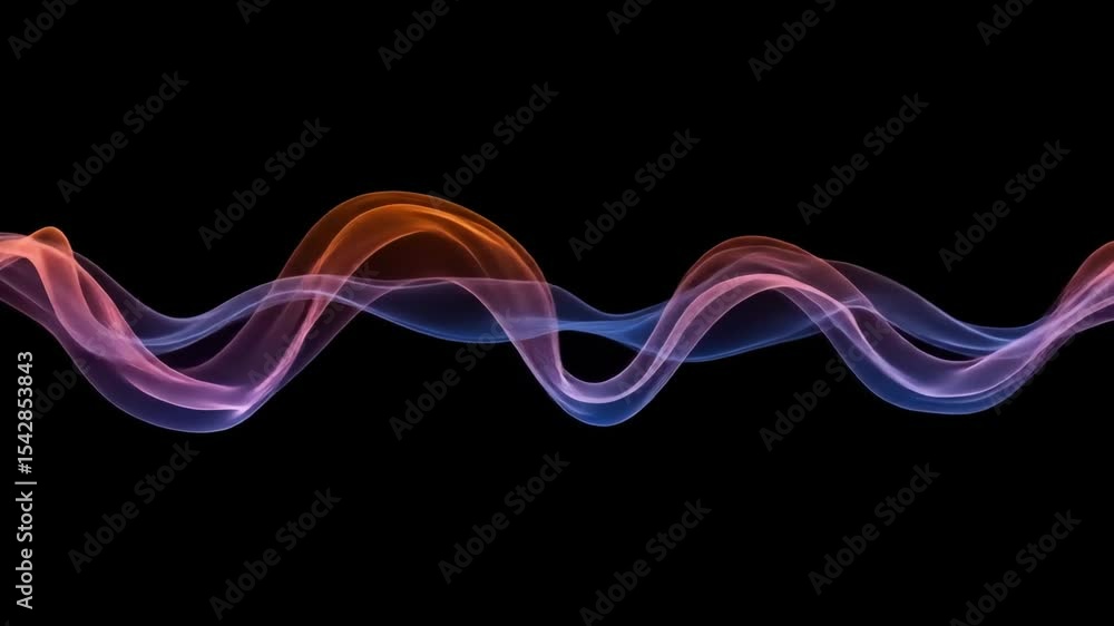 Poster abstract dynamic wavy lines design vector illustration for graphic design projects