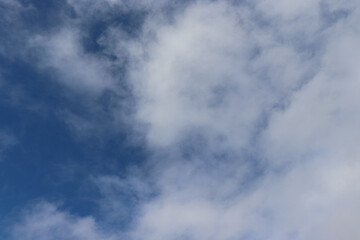 Fototapeta premium Clouds come in various shapes.