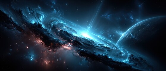 Cosmic Nebula Explosion