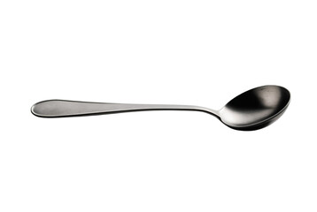 Iron gray spoon lies forgotten