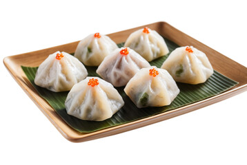Japanese rice dumplings savory filling snack