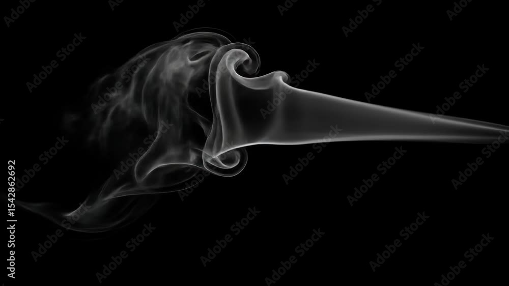 Poster abstract smoke patterns against black background image for design projects