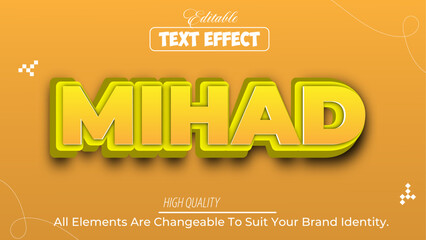 luxury text effect design