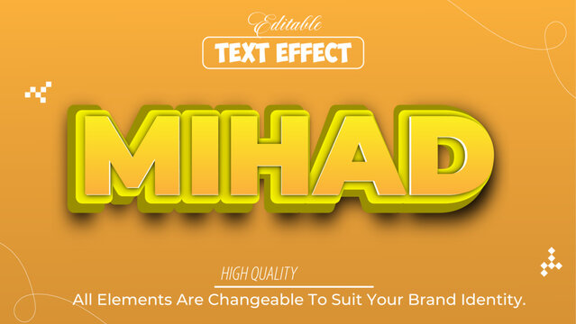 luxury text effect design