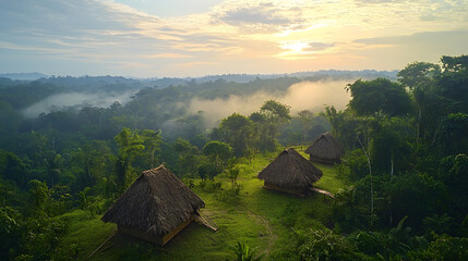 Amazon indian tribes in Brazil