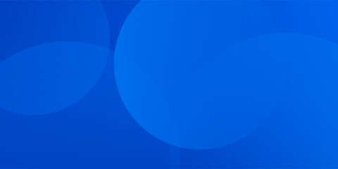 Blue gradient abstract circle shape background vector design