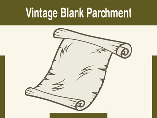 vintage parchment sheet