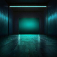 empty room with a window