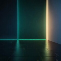 empty room with a window