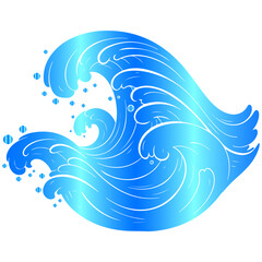 A luxurious and elegant illustration of light waves in a beautiful vector background design