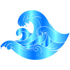 Beautifully artistic and abstract vector waves capturing the glorious essence of fluid motion