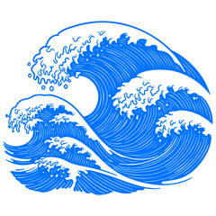 Premium and luxurious flowing wave design with an elegant, harmonious, and modern style
