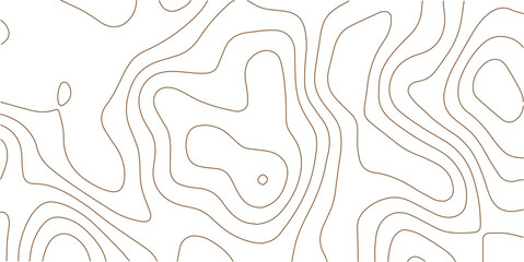 Abstract topo contour map on white background, Topographic map Topographic contour lines map seamless pattern. Geographic mountain relief diagram line wave carve pattern