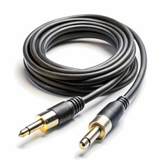 acoustic cable with connector for audio equipment