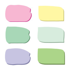 colorful speech bubbles