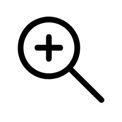 Fototapeta premium Magnifying Glass Icon