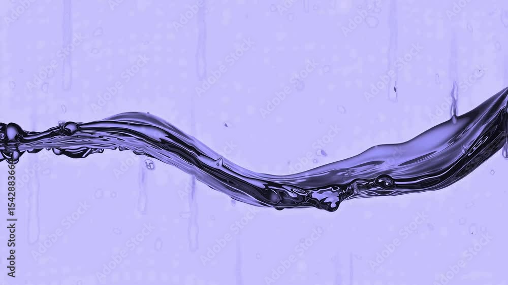 Poster dynamic water flow: captured in a vibrant, dynamic shot, a wave of water forms an elegant, undulatin