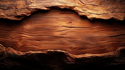 Stunning natural sandstone formation with layered textures and reddish-brown earthy tones in a scenic landscape