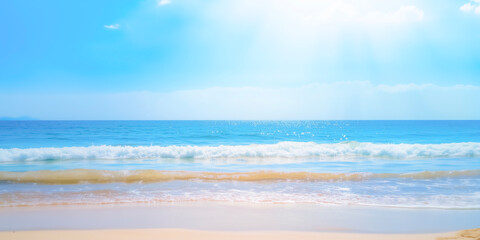 Natural background with a sense of the boundary between sea and sand.