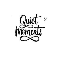 Aesthetic Handwritten Typography for Serene Content Creation, Promoting Relaxation