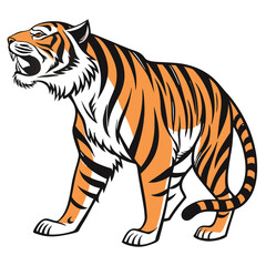 vector tiger