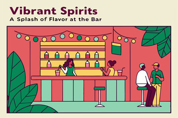 Vibrant Spirits: A Splash of Flavor at the Bar