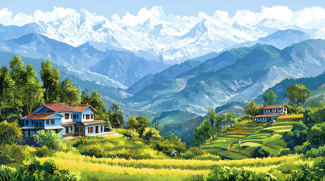 Napal country life