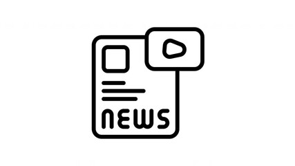 News Animation Icon