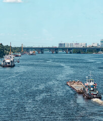 cargo ship in port