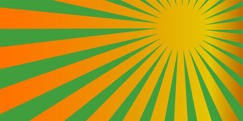 Modern liquid background gold green gradient. Background composition full of dynamic dots. Pop comic