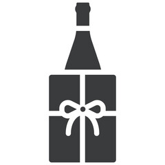 Gifting Wine Icon