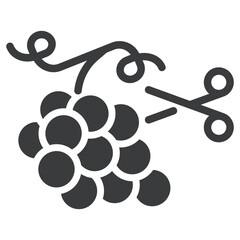 Cutting Grapes Icon