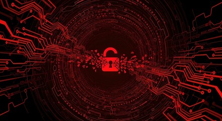 南京錠でデジタル回路を表現するサイバーセキュリティ