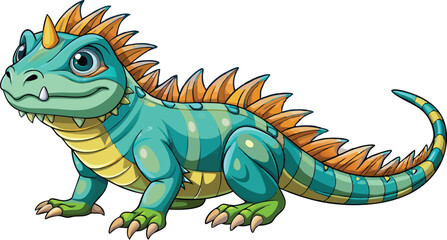 cartoon dragon reptile lizard cute