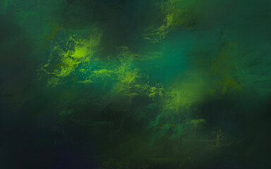 abstract green background digital art for card decoration illustration