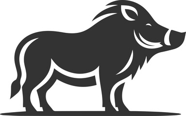 Fototapeta premium Boar animal drawing vector