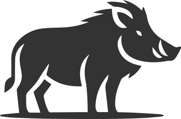 Boar animal drawing vector