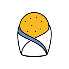 ice Cream Icon vector stock illustration