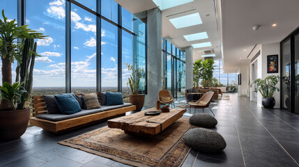 a modern luxury house