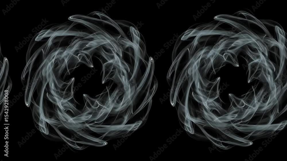 Poster abstract swirling patterns dynamic shapes against a dark background collection elegant modern minima