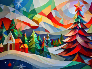 such as "Silent Night" and "Jingle Bells," are sung in churches, homes, and public spaces.   
Christmas Dinner: Families and friends gather for a special Christmas dinner