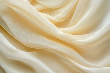 Obraz premium Soft, flowing drapes of sheer fabric.