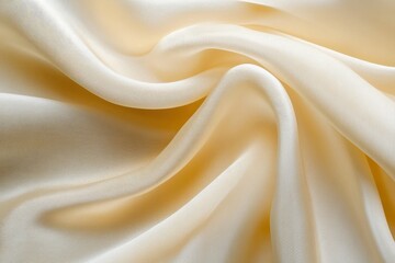 Obraz premium Close-up view of flowing, smooth fabric.