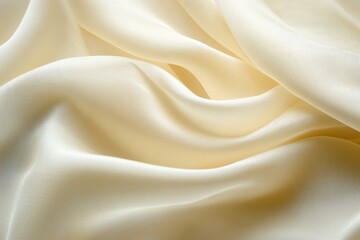 Obraz premium Close-up of a smooth, flowing fabric.
