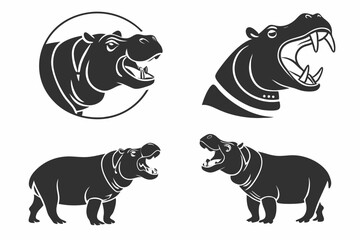 Obraz premium vector illustration of a tiger